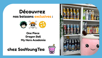 Nouveauté chez SooYoungTea à Bezons Coeur de Ville! 🌸